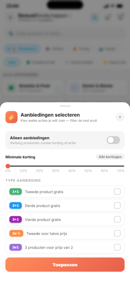 Aanbiedingen in BewustBoodschappen