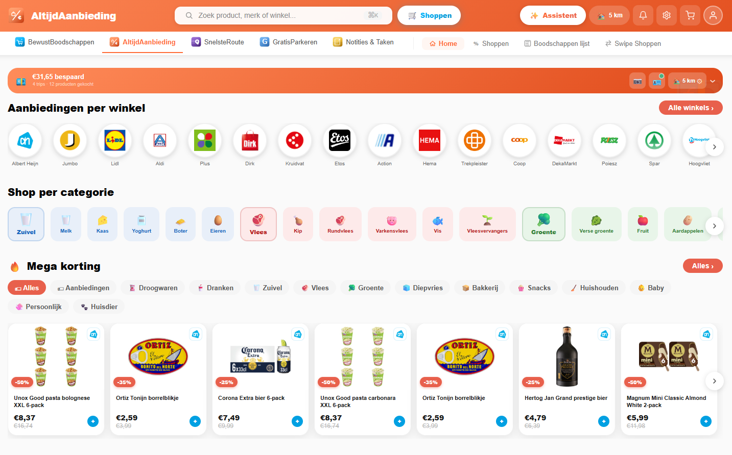 AltijdAanbieding desktop